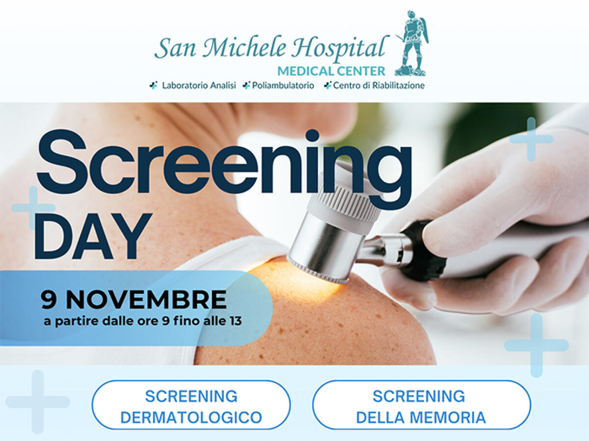 Aprilia, screening gratuiti per pelle e memoria questa domenica al San Michele Medical Center. - 
