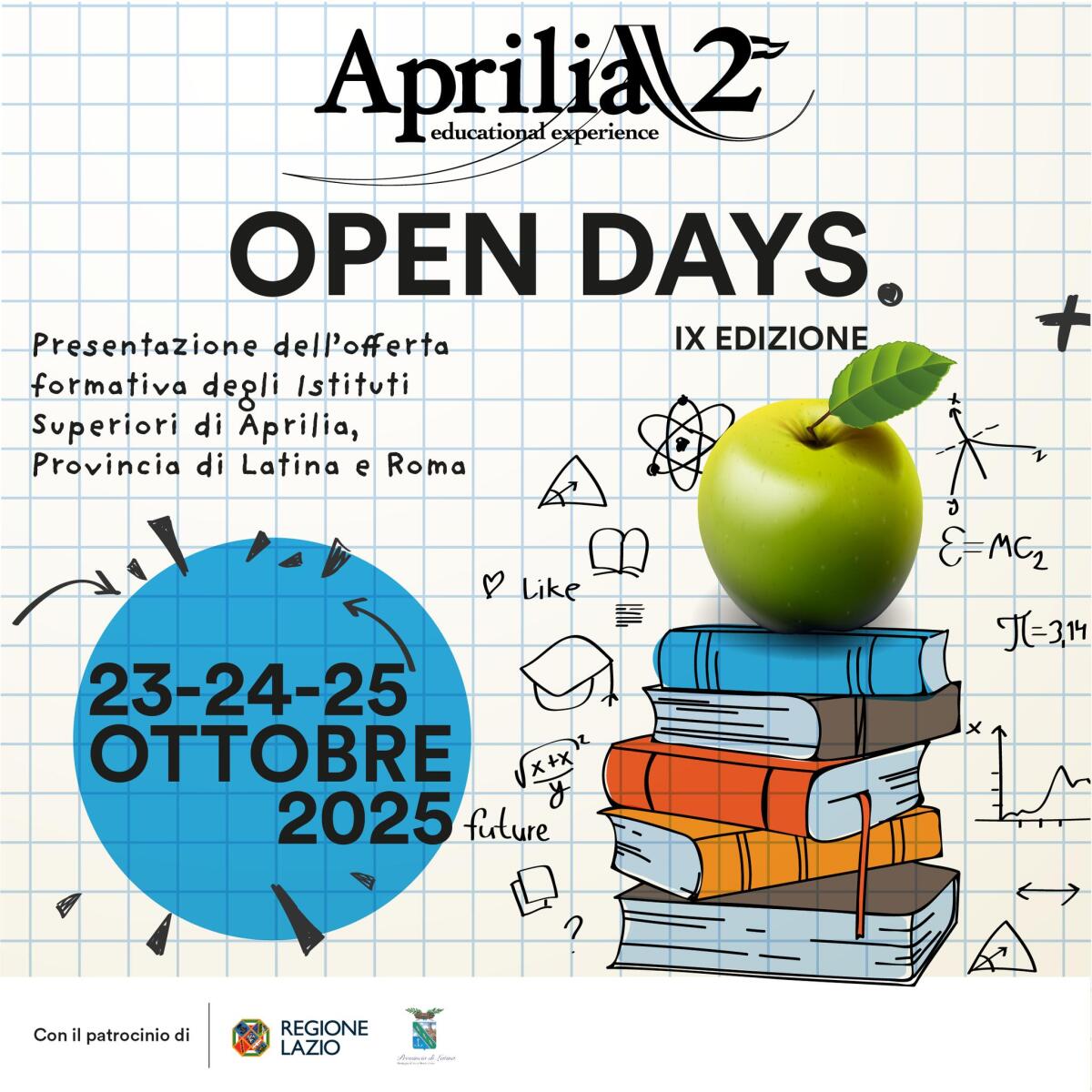 Ad "Aprilia 2" ultima giornata di "OpenDays" per l'orientamento scolastico. Ecco gli istituti che partecipano. - 