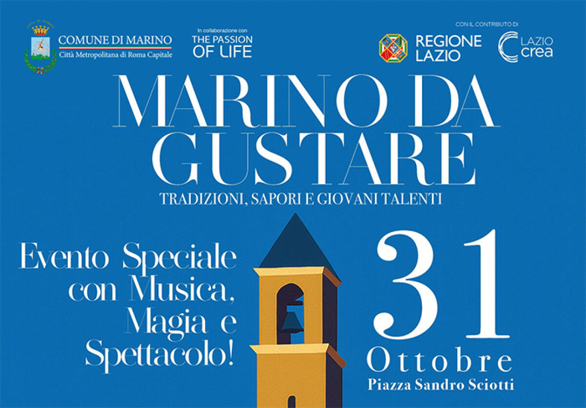 “Marino da Gustare”: in Piazza Sciotti, a Santa Maria delle Mole, oggi tradizioni, sapori e giovani talenti. - 
