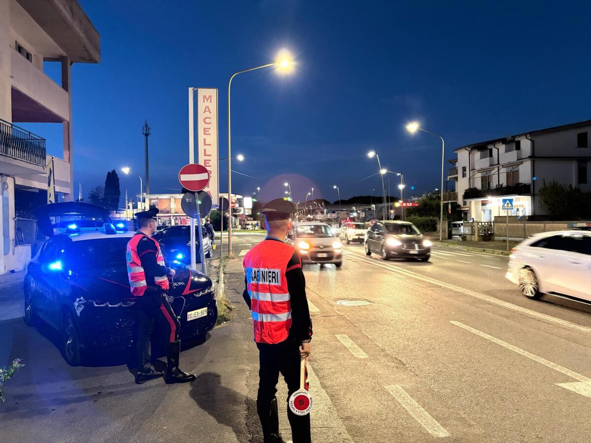 Controlli straordinari a Lavinio, arresti, denunce 3 sequestri. - 