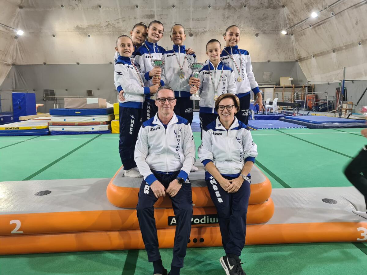 Gymnova SSD di Latina: le giovanissime pontine sono campionesse regionali 2025 - 