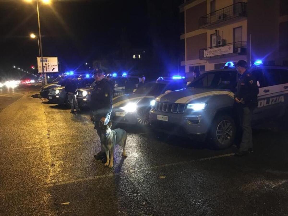 Sicurezza a Latina, presidio costante della Polizia nelle zone calde. Nuovi controlli tra via Guido Rossa, Viale Nervi e via Helsinki. - 