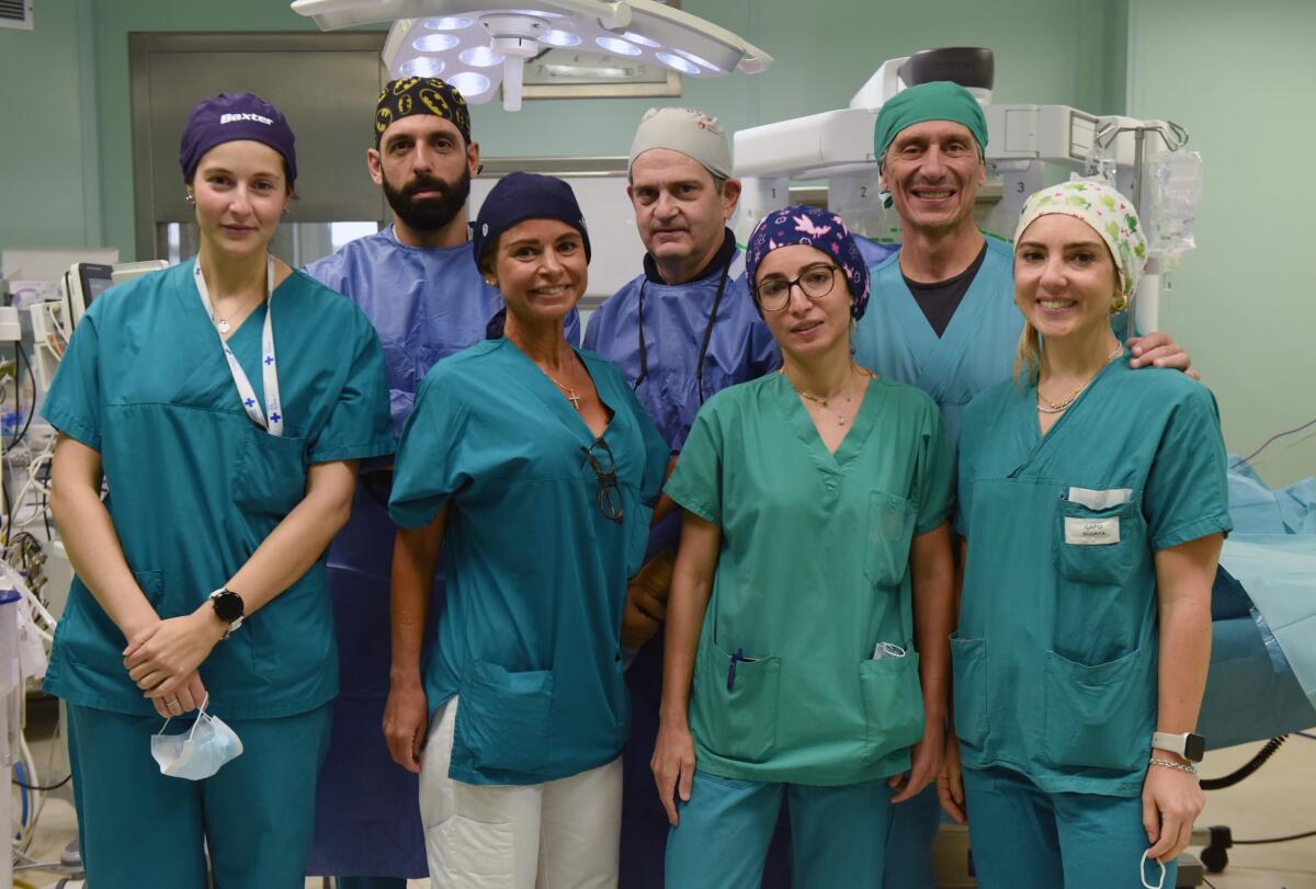 Chirurgia mini-invasiva robotica per rimuovere un tumore recidivo della faringe, accade al San Filippo Neri - 