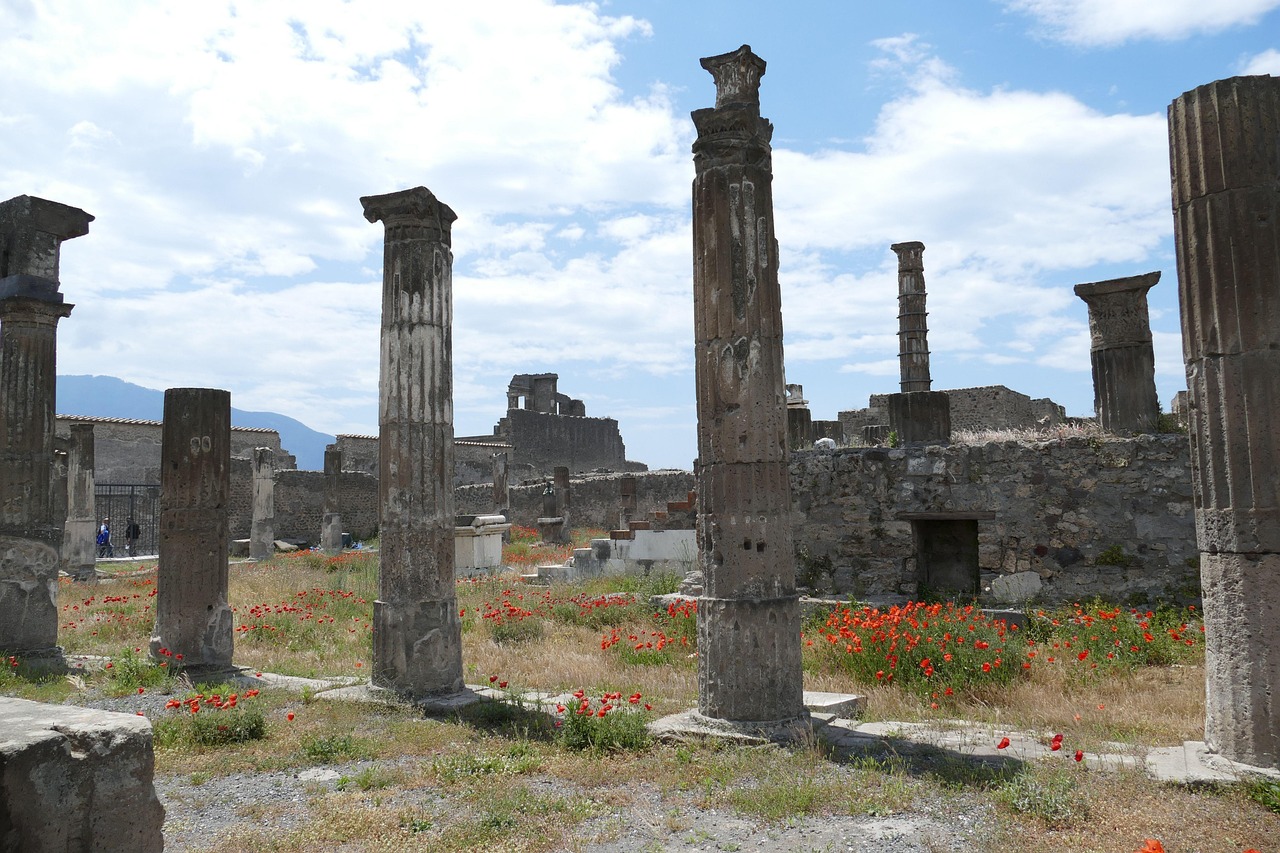 gli scavi di Pompei