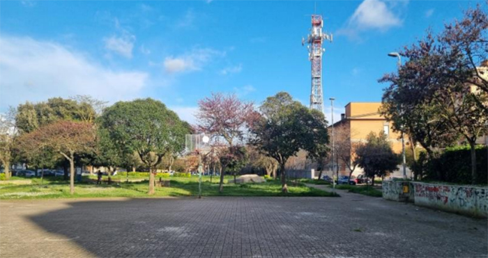 il Parco Manaresi di Aprilia allo stato attuale