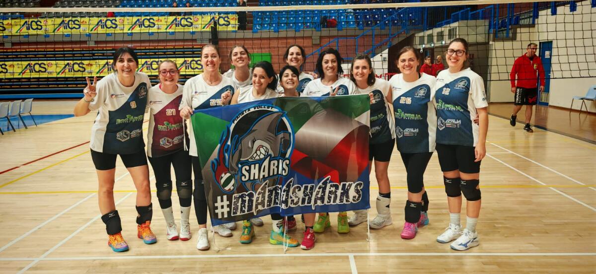 Le Mamasharks volano in finale ai Campionati Nazionali di Catch'n Serve Ball - 