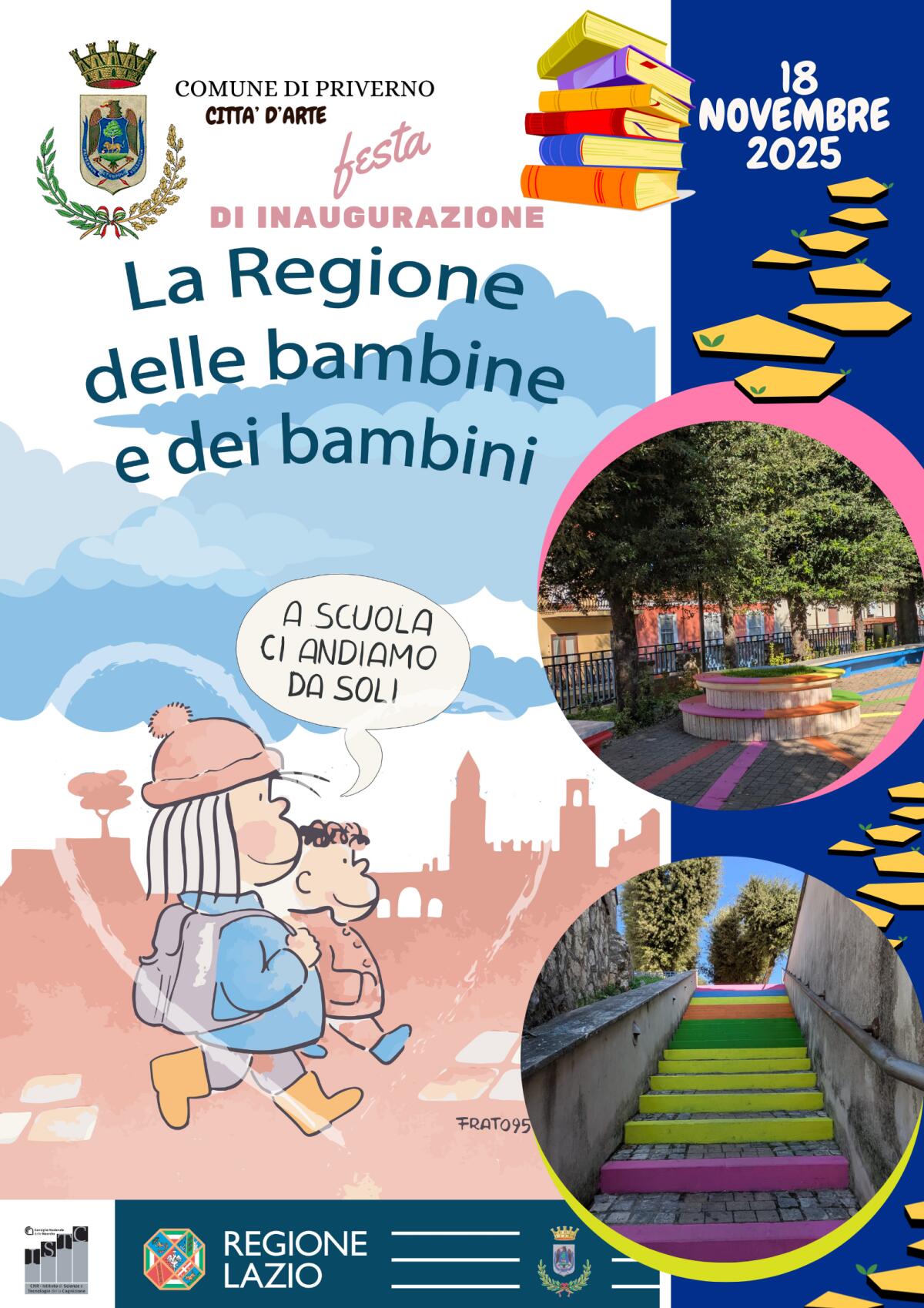 “A scuola ci andiamo da soli”. A Priverno percorsi a misura di bambino per l’autonomia urbana. - 
