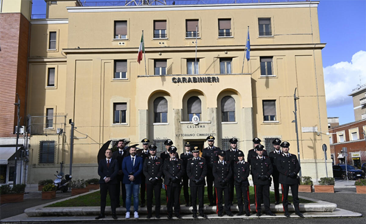 Al Comando Provinciale di Latina arrivano 4 nuovi Marescialli e 15 Appuntati - 