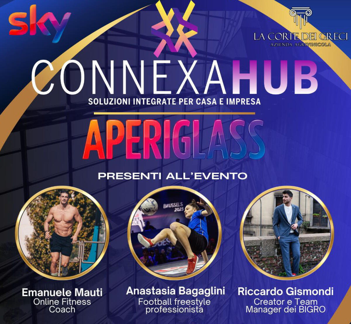 Aprilia accoglie Connexa Hub – Aperiglass: questo sabato dj set, degustazioni e premi! - 