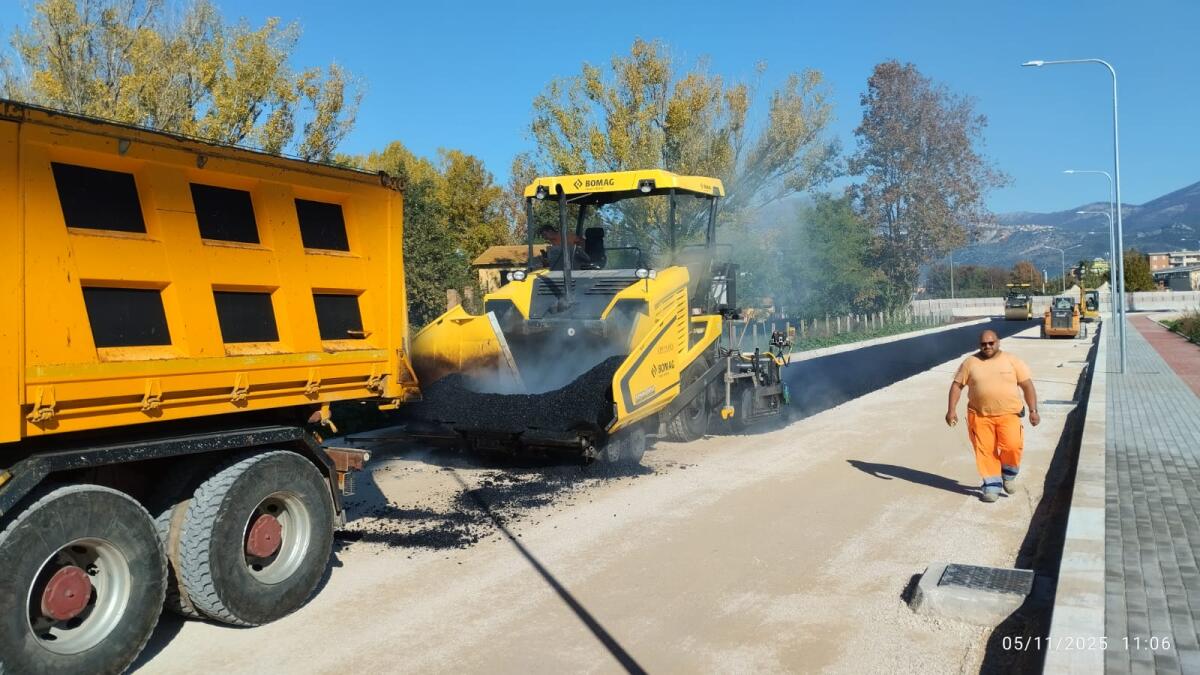 Latina Scalo, verso il completamento il nuovo asse viario tra via delle Industrie e Largo Platone. - 