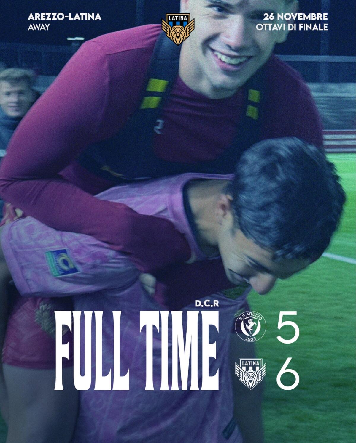 Calcio di serie C, il Latina passa ai quarti di finale in Coppa Italia. Ora concentrazione sul campionato: domenica  arriva Cerignola. - 