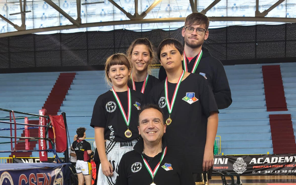 Sei Medaglie d’Oro per Aprilia al CSEN Fight Day - 