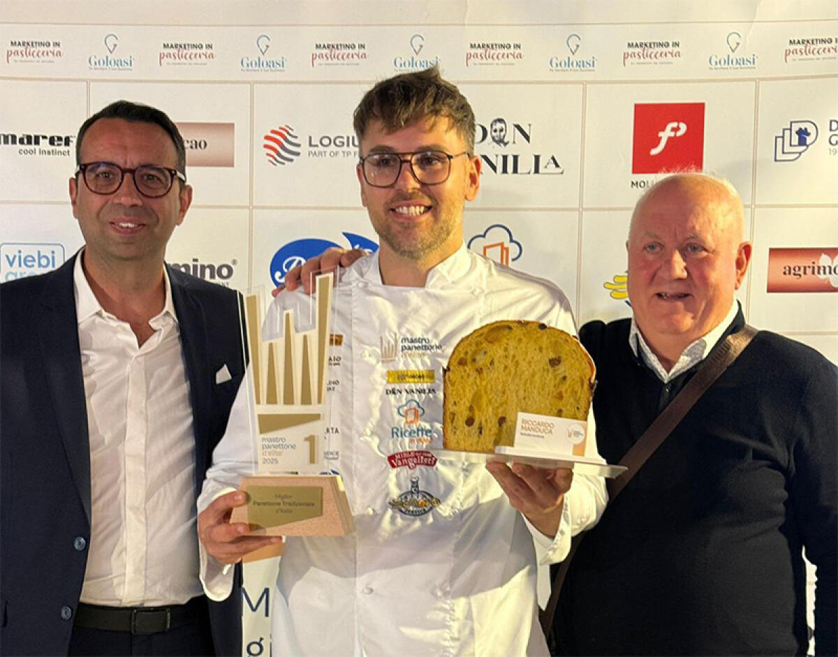 È ufficiale: il miglior panettone d’Italia viene prodotto ad Aprilia, da Riccardo Manduca. - 
