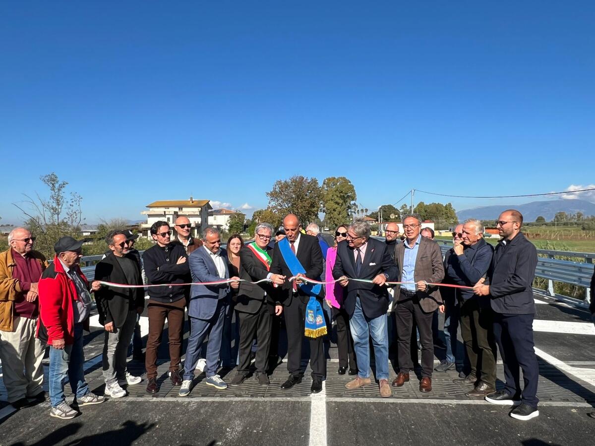 Ecco il nuovo ponte sulla Ninfina II, la viabilità respira - 