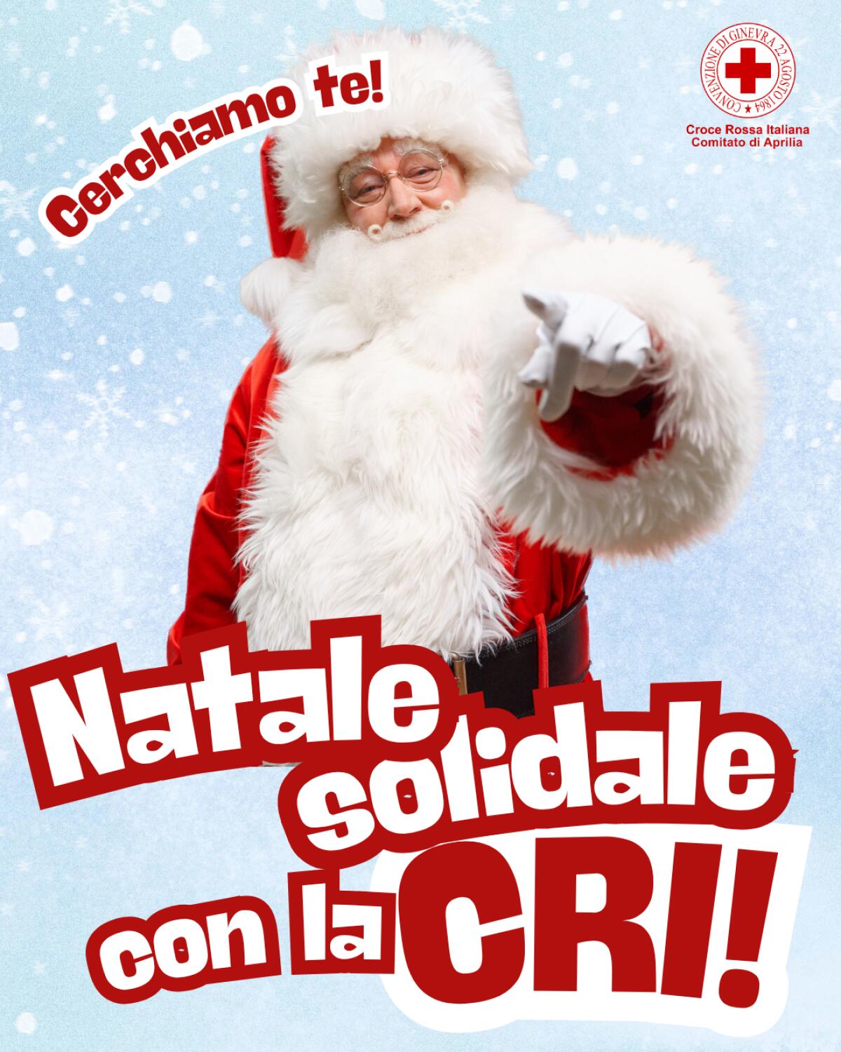 Aprilia, “Natale Solidale” con la sezione locale della Croce Rossa che apre al volontariato temporaneo. - 