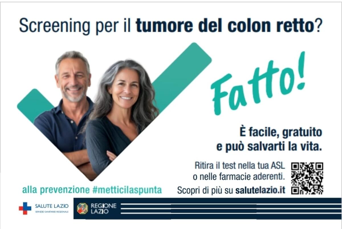 Al via la campagna straordinaria per la diagnosi precoce del tumore del colon retto - 