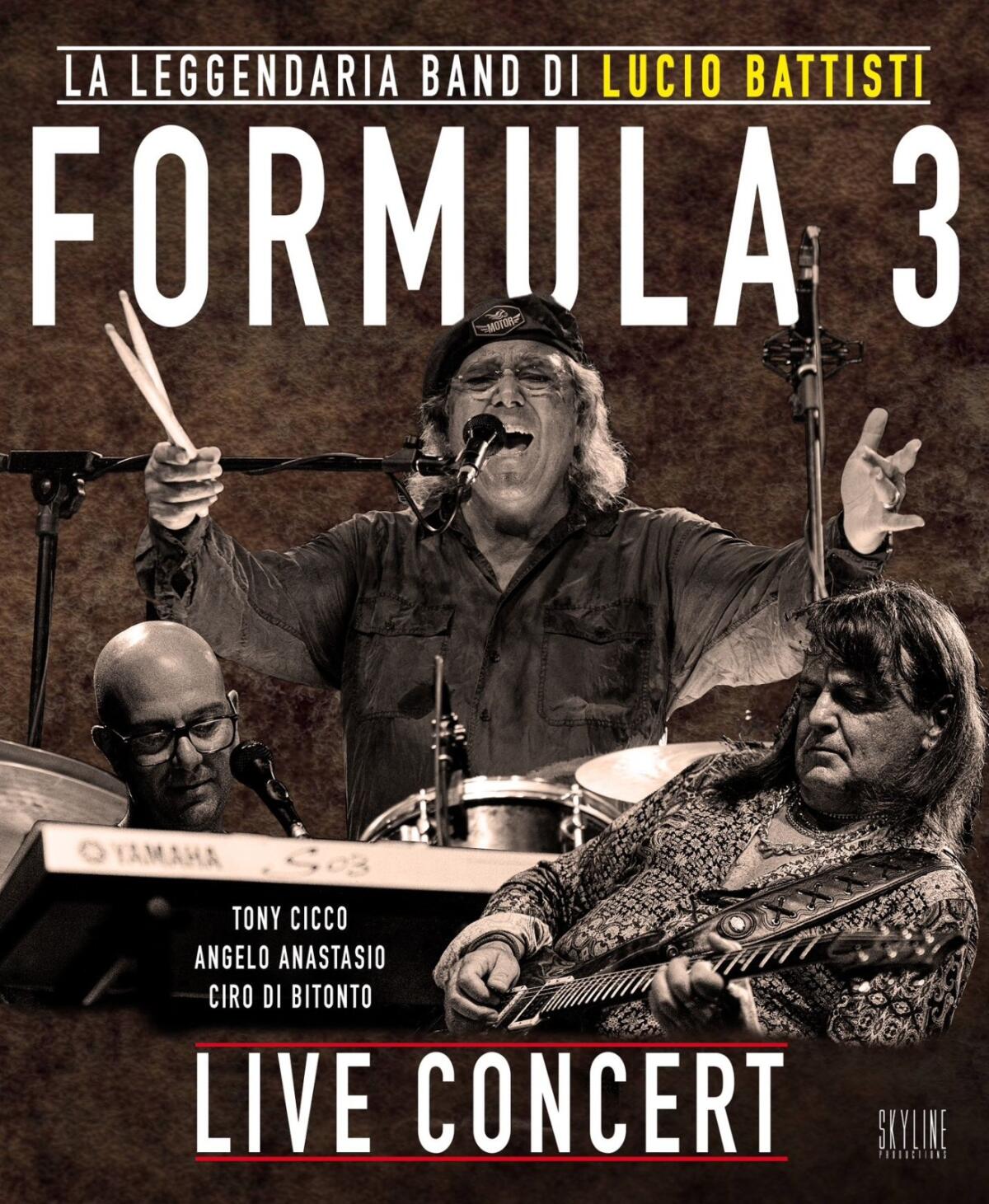 Questo sabato i Formula 3 in concerto al Teatro Europa di Aprilia. - 