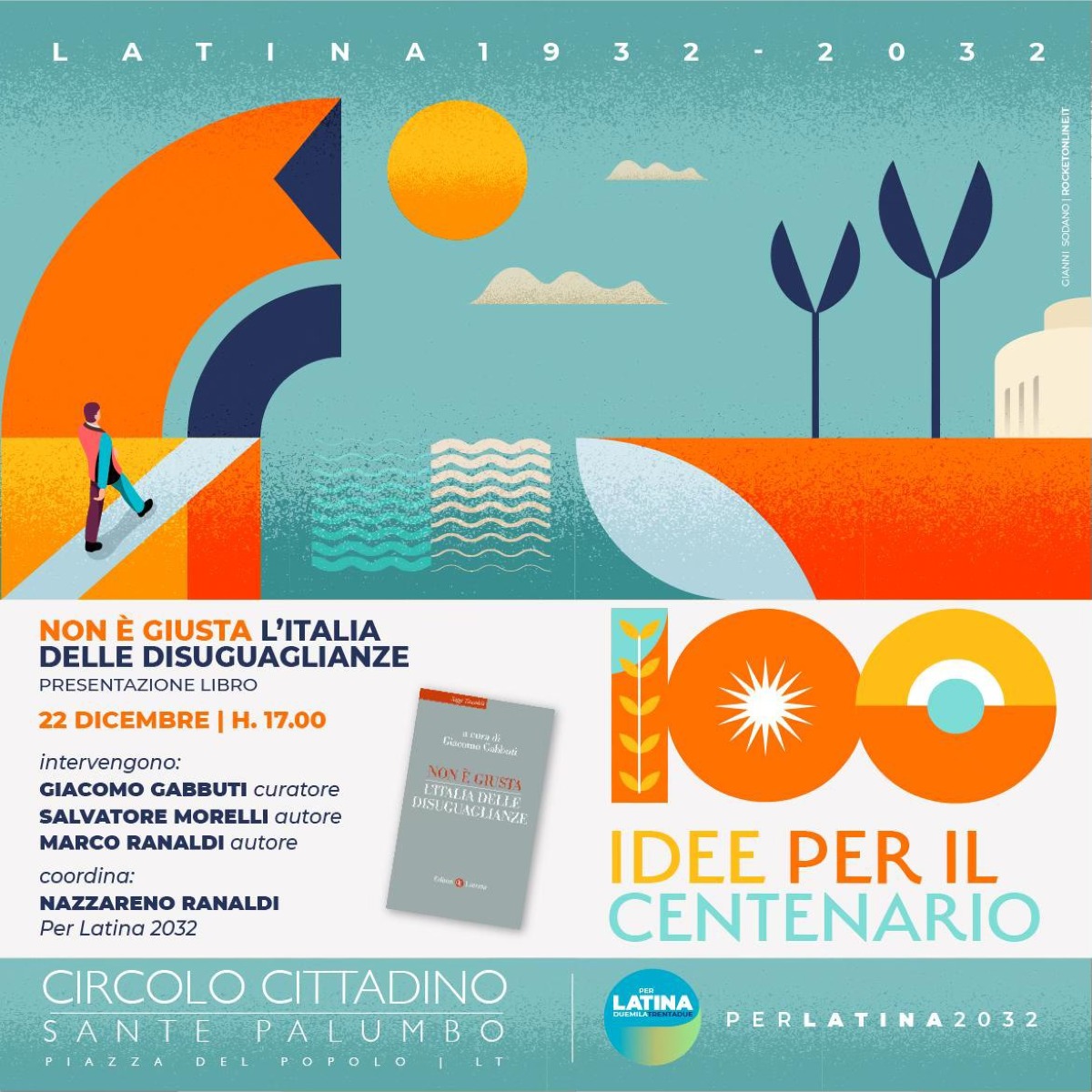 “100 Idee per il Centenario” presenta l’incontro sul futuro economico di Latina - 