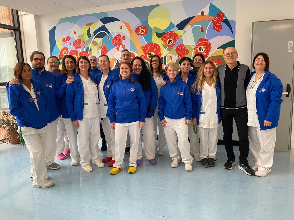 Aprilia - Il Tdm omaggia gli Infermieri della Casa della Salute con una felpa - 