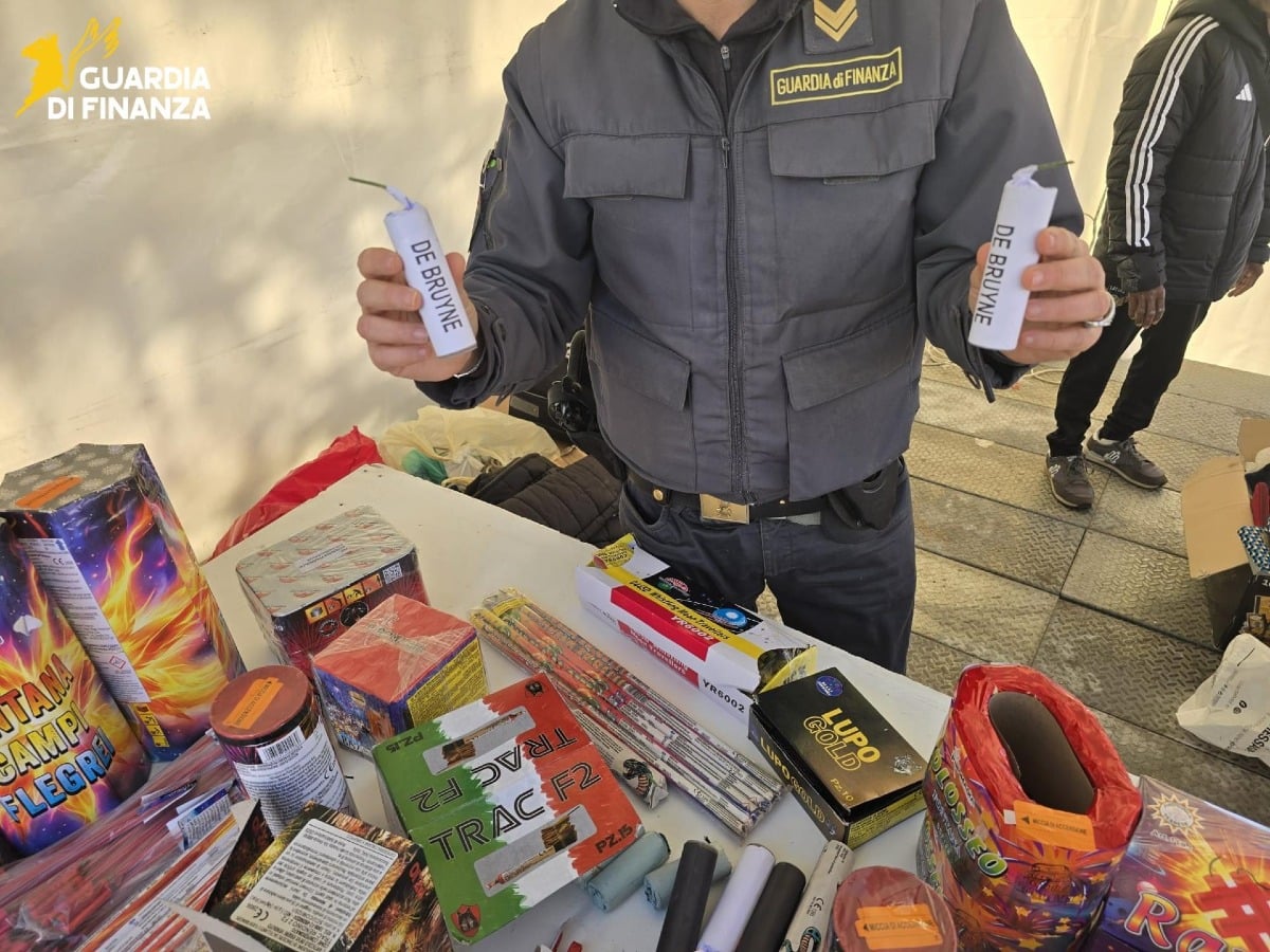 Capodanno sicuro. La Finanza, in provincia di Latina, sequestra due quintali di botti illegali. - 