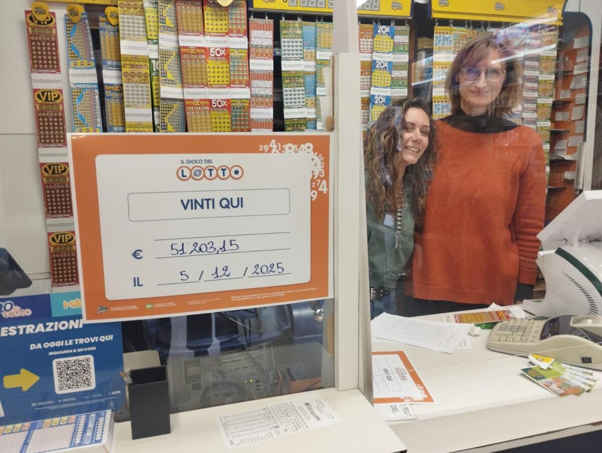 Aprilia, centrata una quaterna al Lotto alla tabaccheria “Davi”. Una persona anziana vince 51mila euro! - 