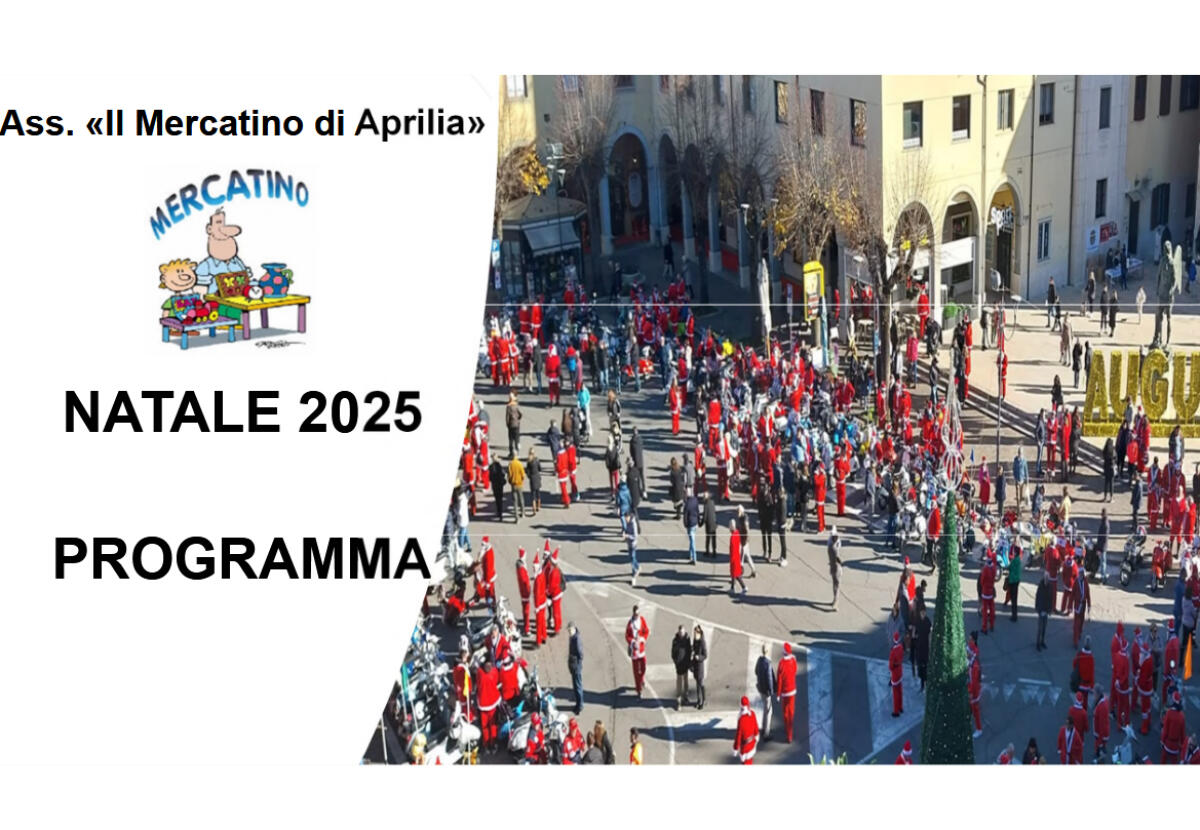 Natale Apriliano, eventi dal 6 dicembre al 6 gennaio. Il programma - 