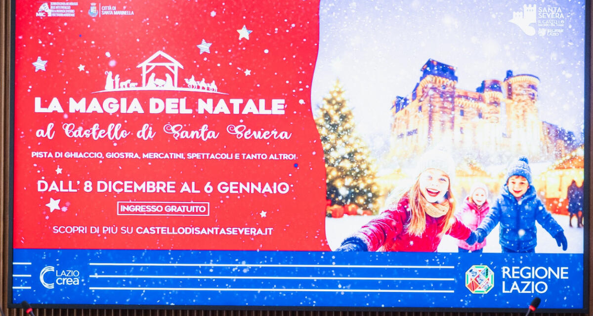 Dall’8 dicembre al 6 gennaio al castello di Santa Severa arriva la Magia del Natale - 