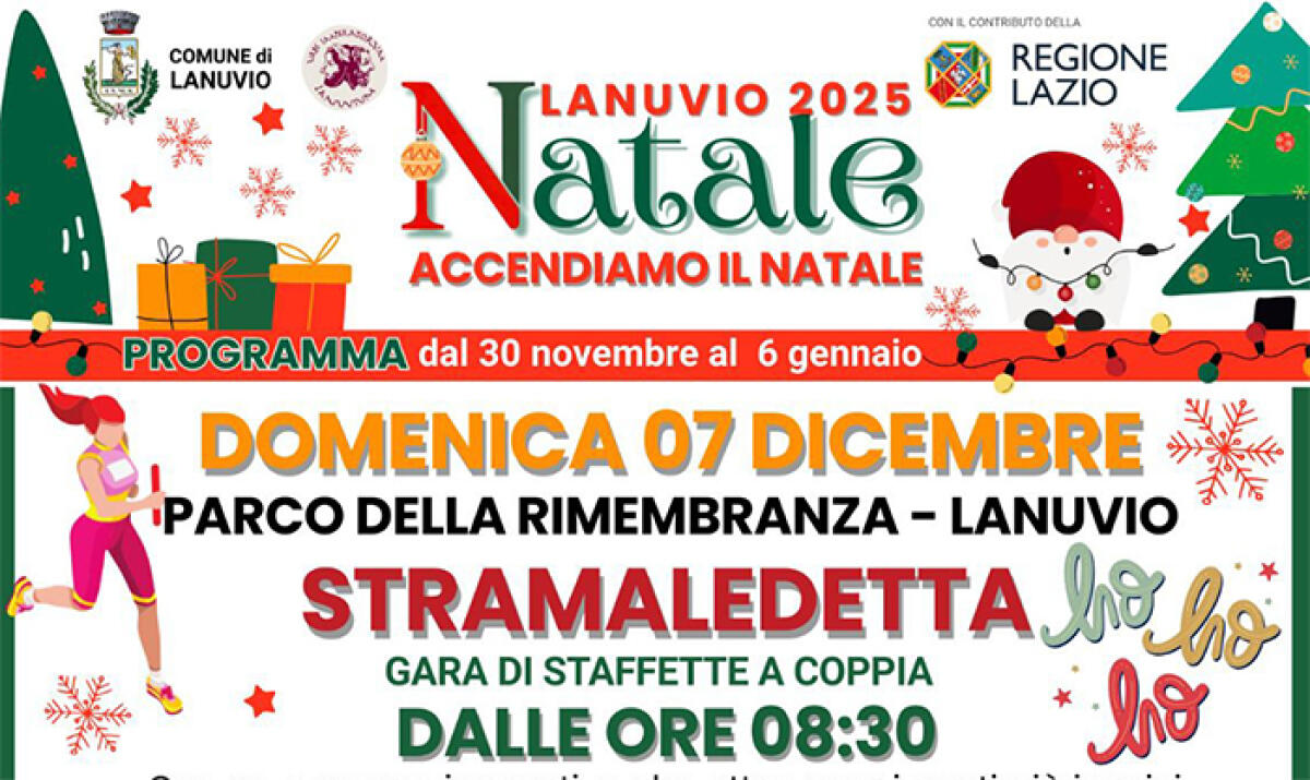 A Lanuvio questo fine settimana si corre la “Stramaledetta”. Iscrizioni entro questo giovedì. - 