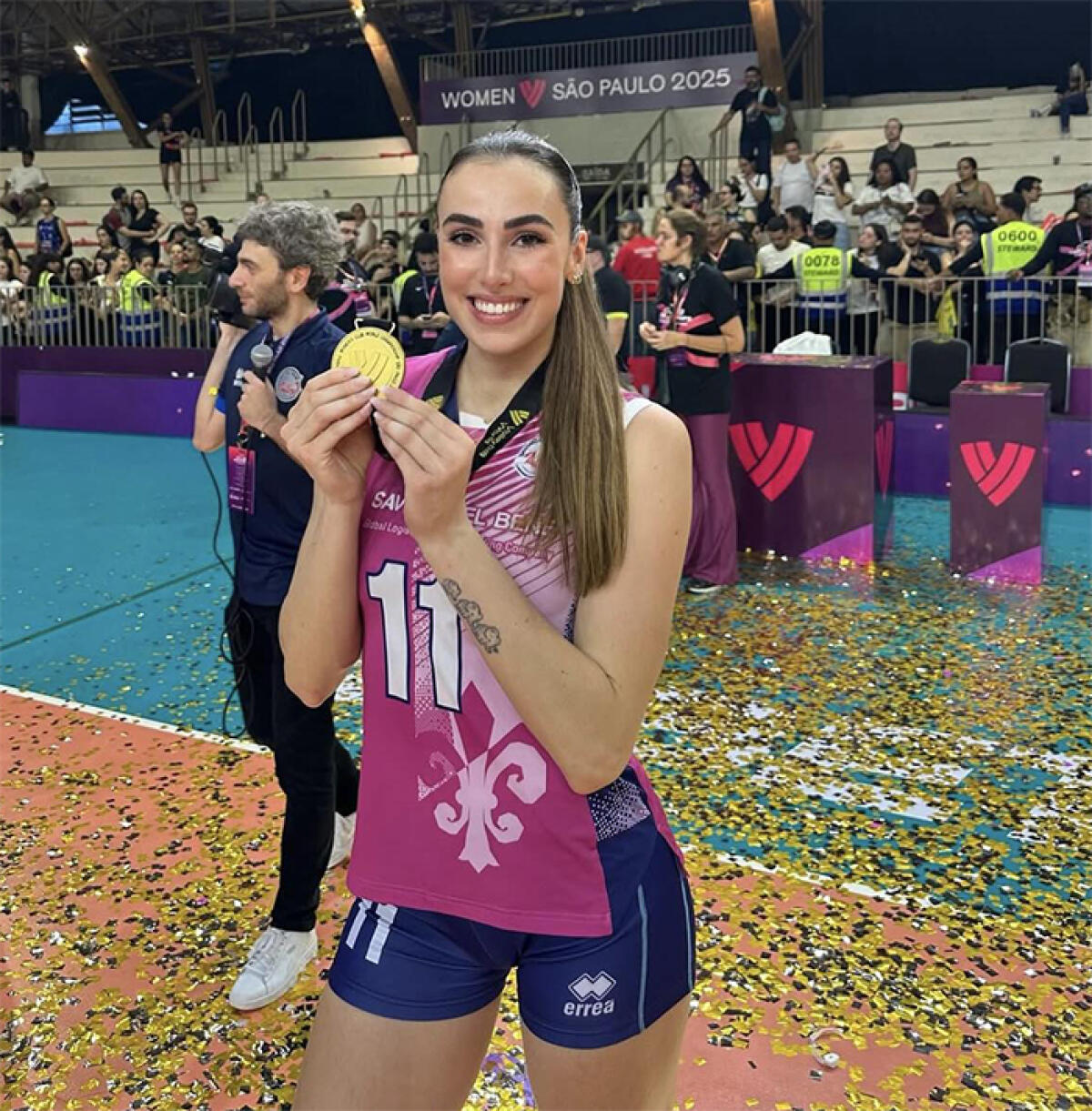 La pallavolista apriliana Giulia Mancini campionessa del Mondo! Con la Savino Del Bene vince il Mondiale per Club in Brasile. - 