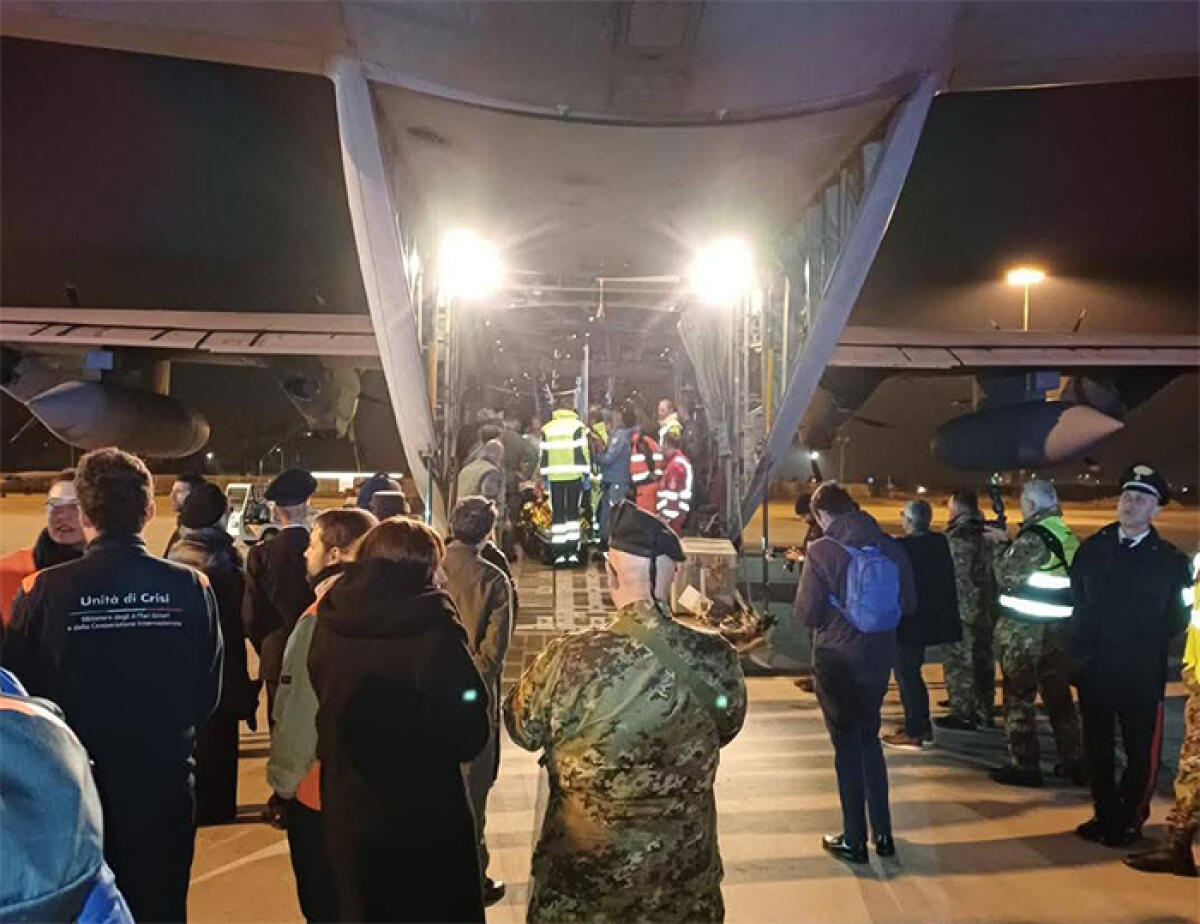14 bambini palestinesi in gravi condizioni atterranno a Ciampino. Il supporto della Protezione Civile di Lanuvio. - 
