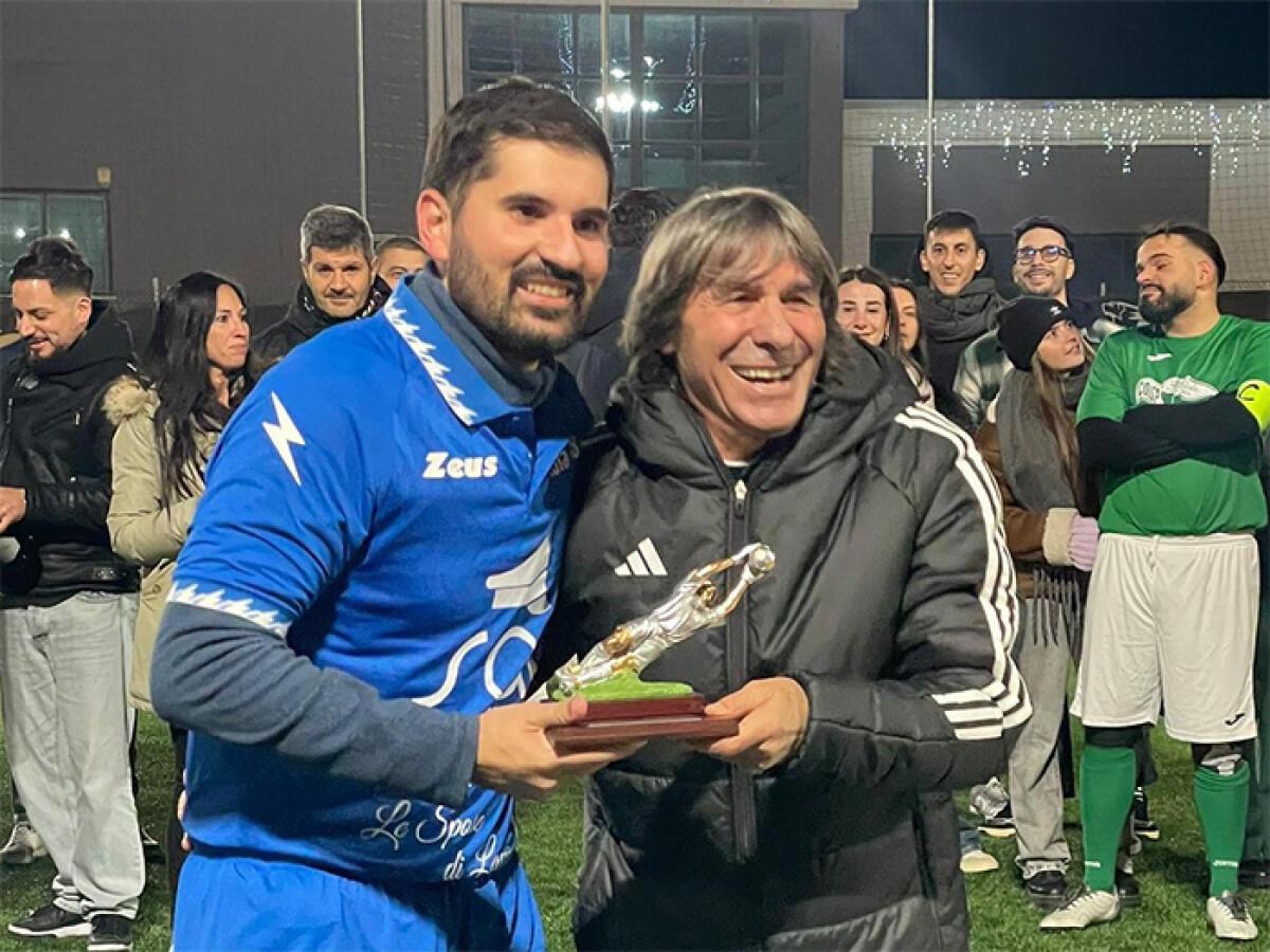 Sport e Legalità, il campione del mondo Bruno Conti premia la squadra SAP al torneo di Anzio. - 