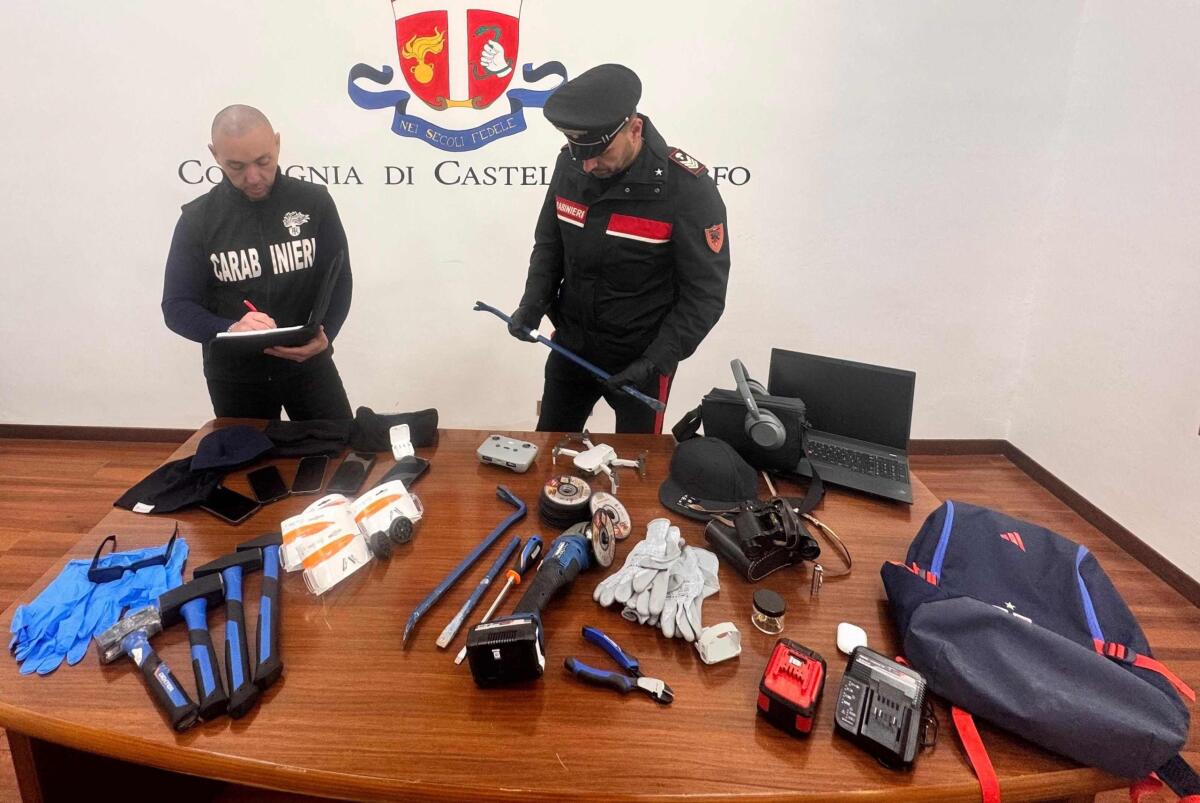 Furti in abitazione ai Castelli Romani e sul litorale: i Carabinieri di Castel Gandolfo arrestano una banda di sudamericani. - 