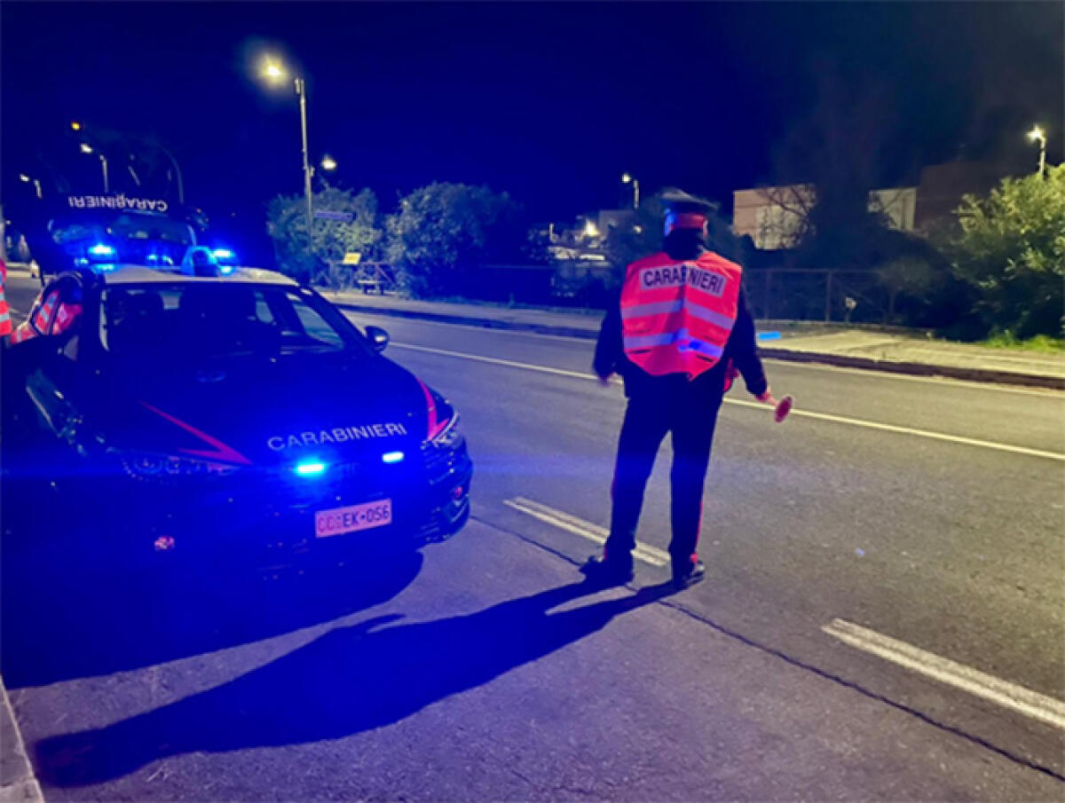 Ubriaco mentre era alla guida. I Carabinieri denunciano un 38enne di Terracina. - 
