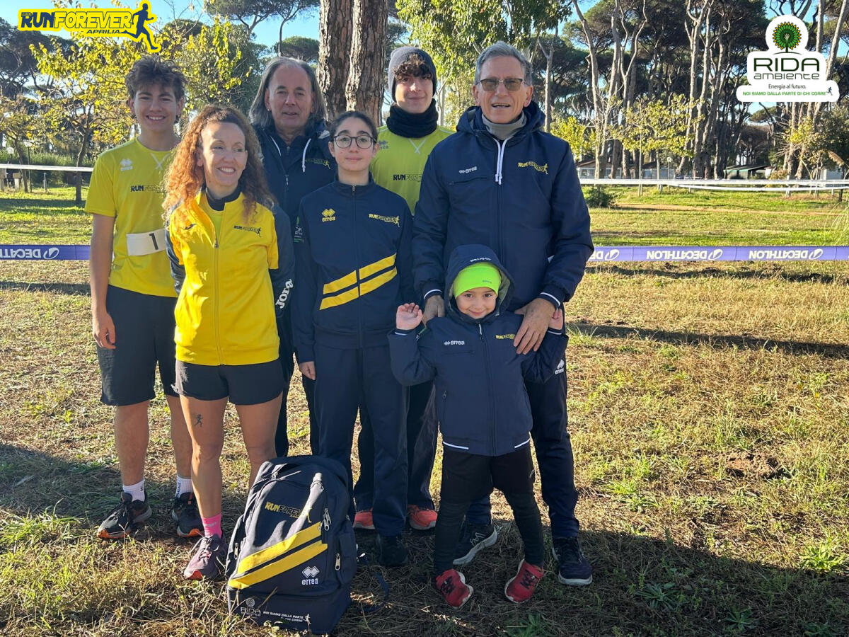 La Runforever Aprilia al Trofeo Autunnale Decathlon Cup Nettuno - 