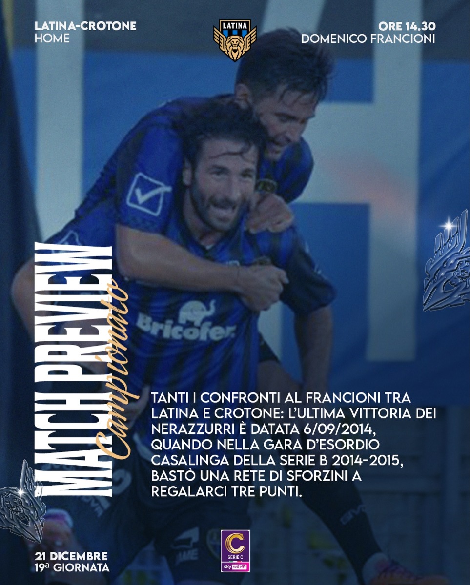 CROTONE - LATINA CALCIO