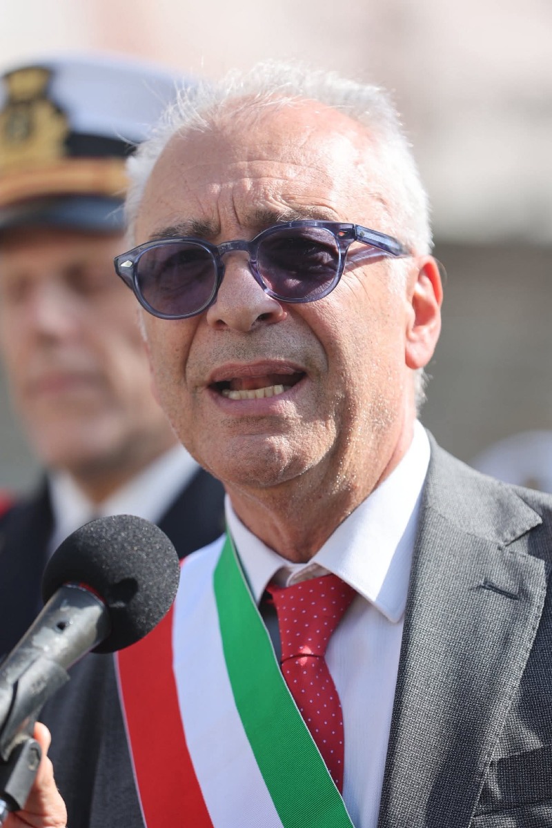 il sindaco di Anzio, Aurelio Lo Fazio
