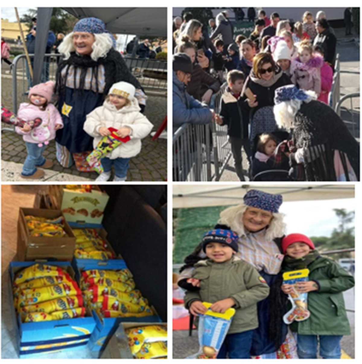 Aprilia - La Befana in piazza Roma martedì 6 gennaio - 