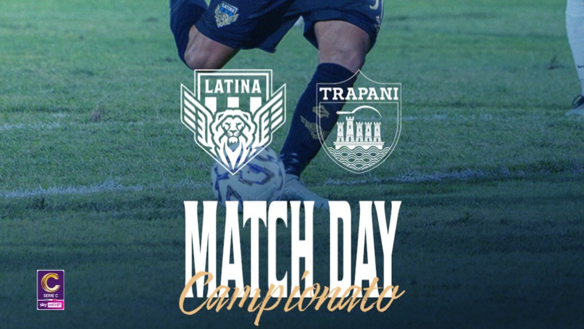 Calcio di serie C, oggi alle 14.30 al “Domenico Francioni” il Latina affronta Trapani. - 
