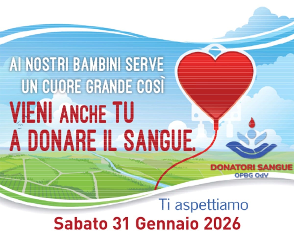 Aprilia - Donazioni di sangue a favore dell’ospedale pediatrico Bambino Gesù - 