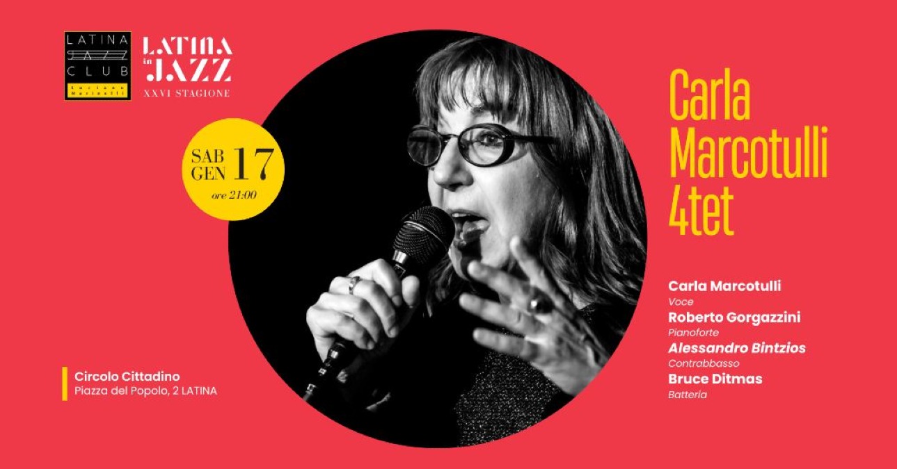  Latina in Jazz, suona il "Carla Marcotulli 4tet" - 