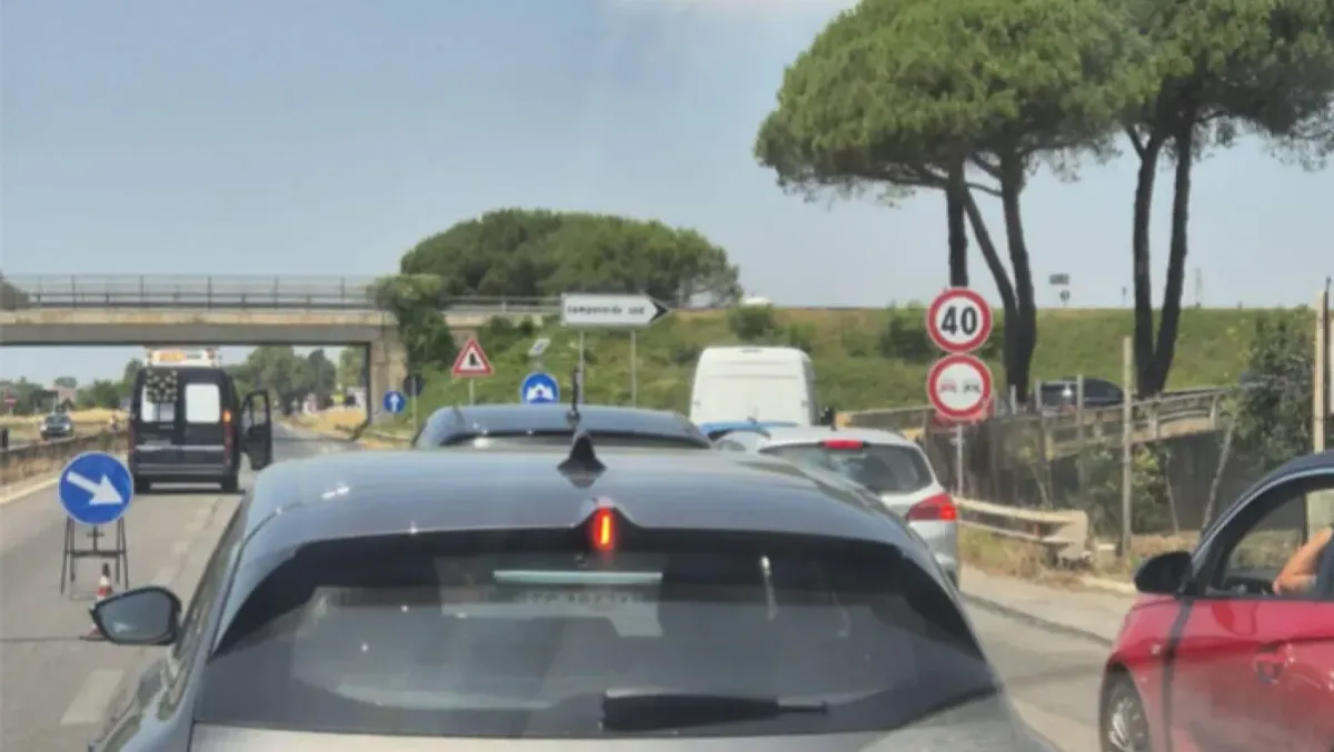 Code per lavori sulla Pontina, all’altezza di Campoverde e Borgo Isonzo. - 