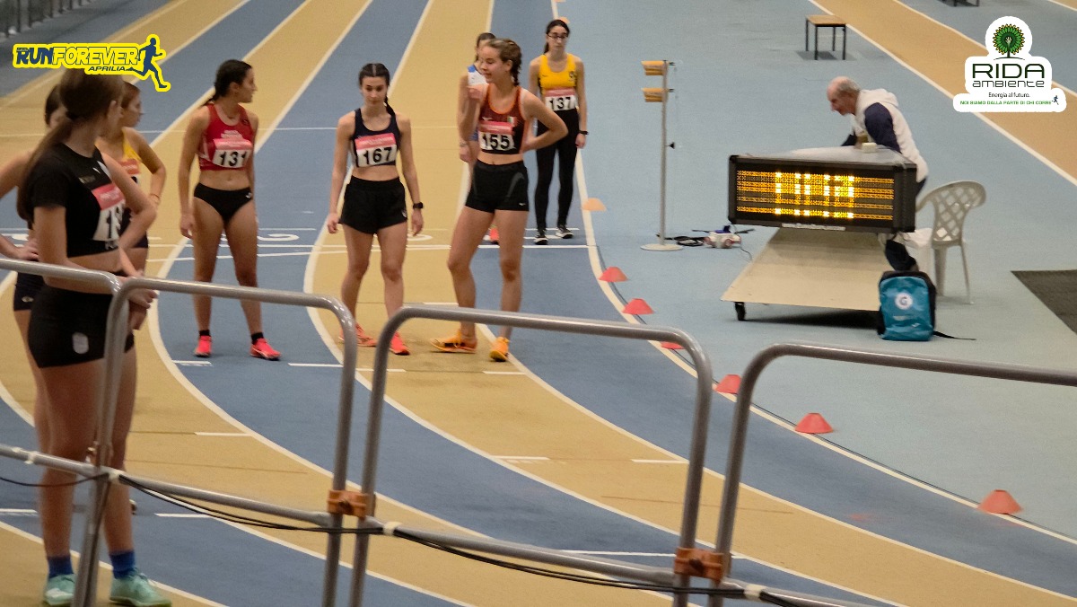 Meeting Nazionale Indoor: fine settimana intenso per gli atleti della Runforever Aprilia.  - 