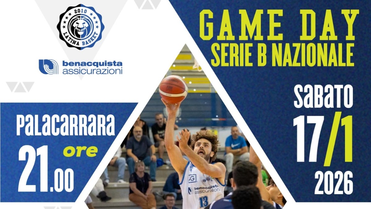 Basket B Nazionale: il Latina torna in campo stasera: al “PalaCarrara” sfida Quarrata. - 