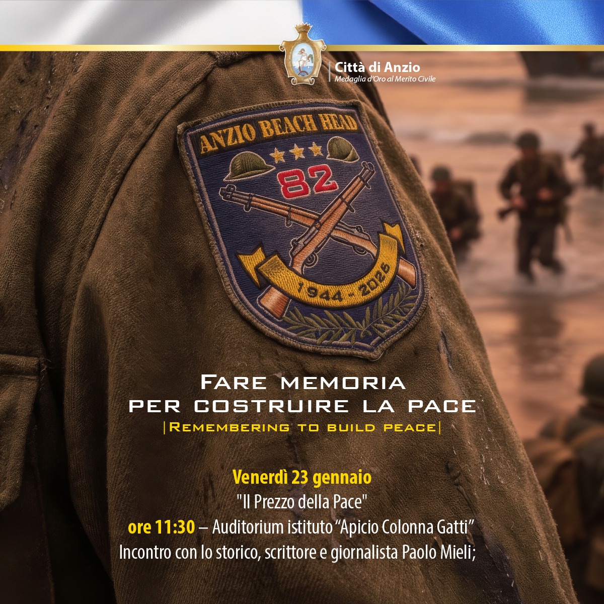 Sbarco Alleato, ad Anzio un incontro con Paolo Mieli - 