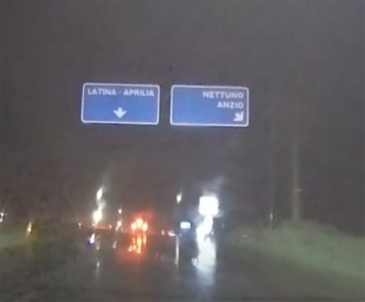 Temporali sulla Pontina, buche e disagi - 