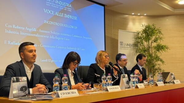 Rilancio delle aree industriali di Latina. Incontro a Cisterna tra Unindustria, Regione Lazio e Consorzio industriale.