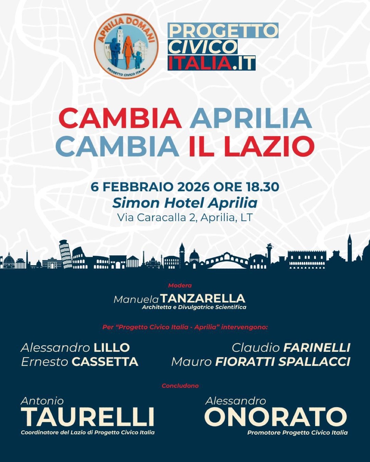 Aprilia Domani, "Un convegno per avviare un nuovo confronto sulla città" - 
