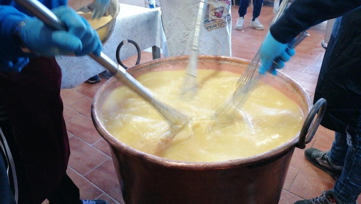 Questa domenica a Pontenuovo, a Sermoneta, la festa della polenta.  - 
