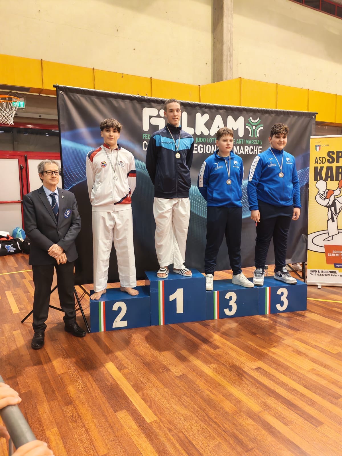 Prima gara dell’anno per la Tomari-te Karate Aprilia - 