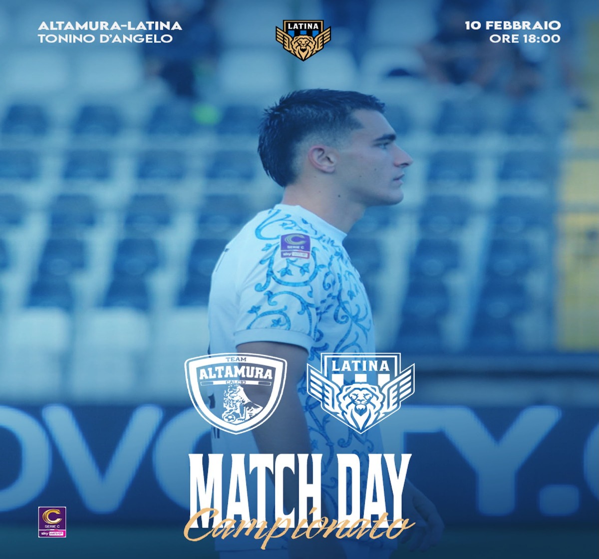 Calcio - Serie C - Il Latina a caccia di punti, oggi trasferta contro Altamura - 